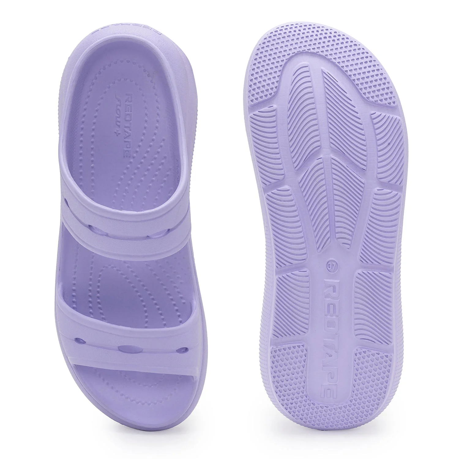 Womens Sliders in Lavender | Casual Pool Sliders - Image 5