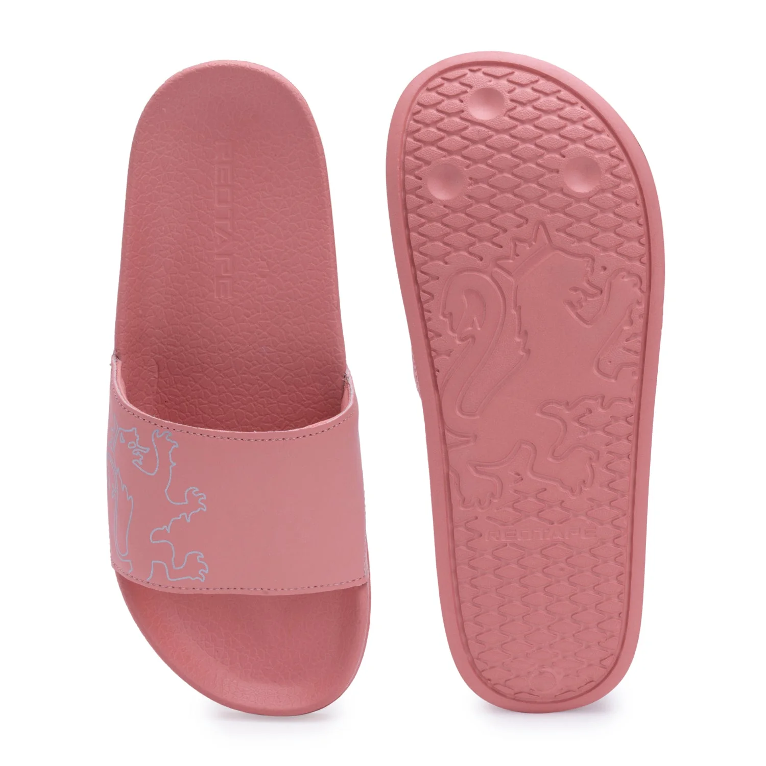 Womens Sliders in Lush Pink | Casual Pool Sliders - Image 5