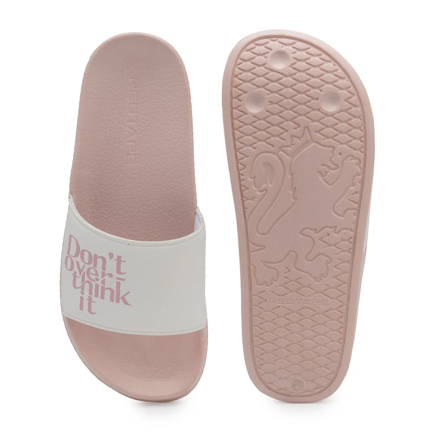 Womens Sliders in Pink | Casual Pool Sliders - Image 5