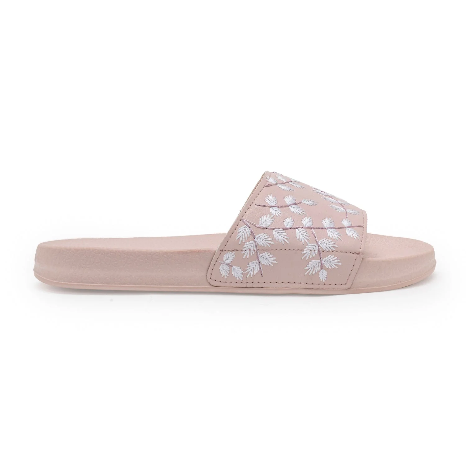 Womens Sliders in Pink | Casual Pool Sliders - Image 2