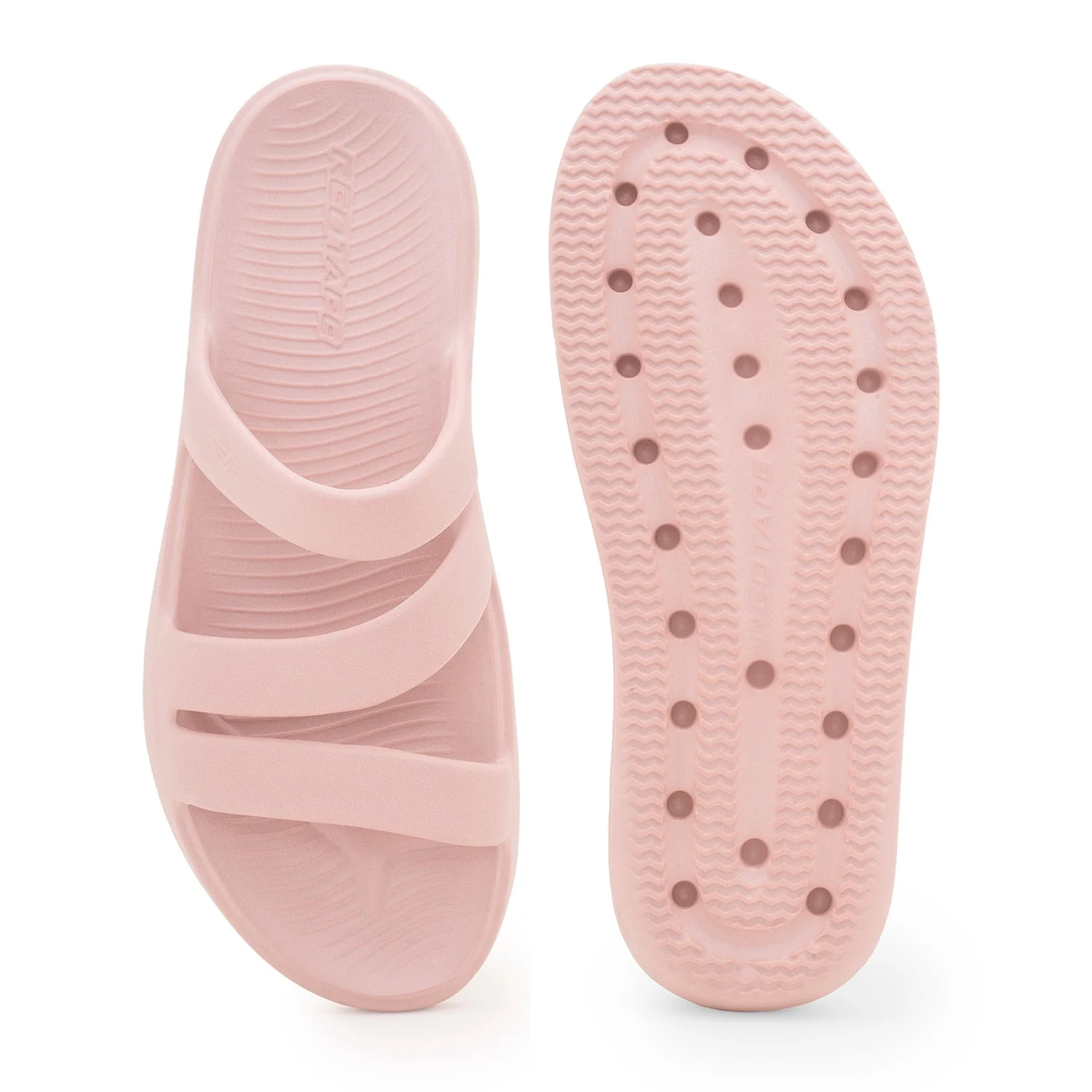Womens Sliders in Pink | Casual Pool Sliders - Image 5