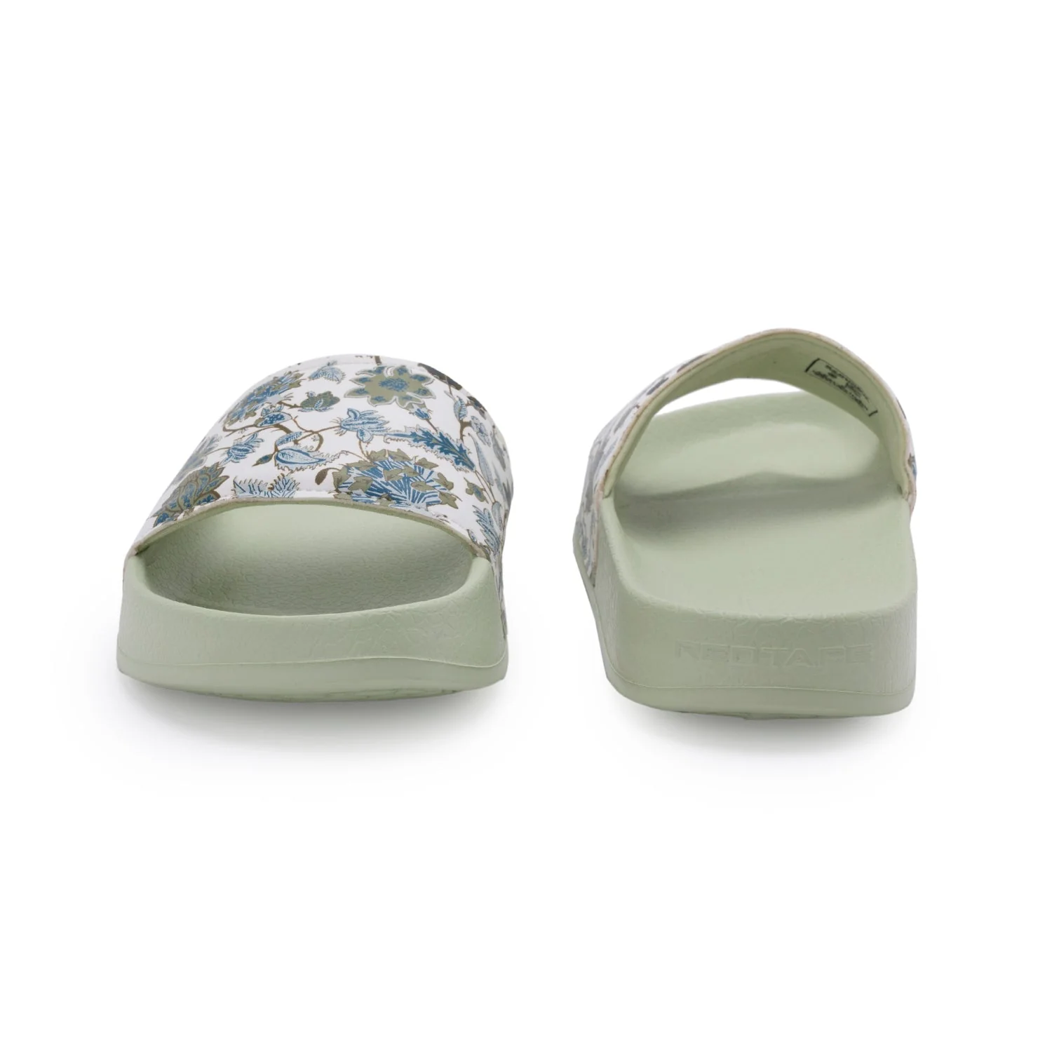 Womens Sliders in Sage Green | Casual Pool Sliders - Image 4