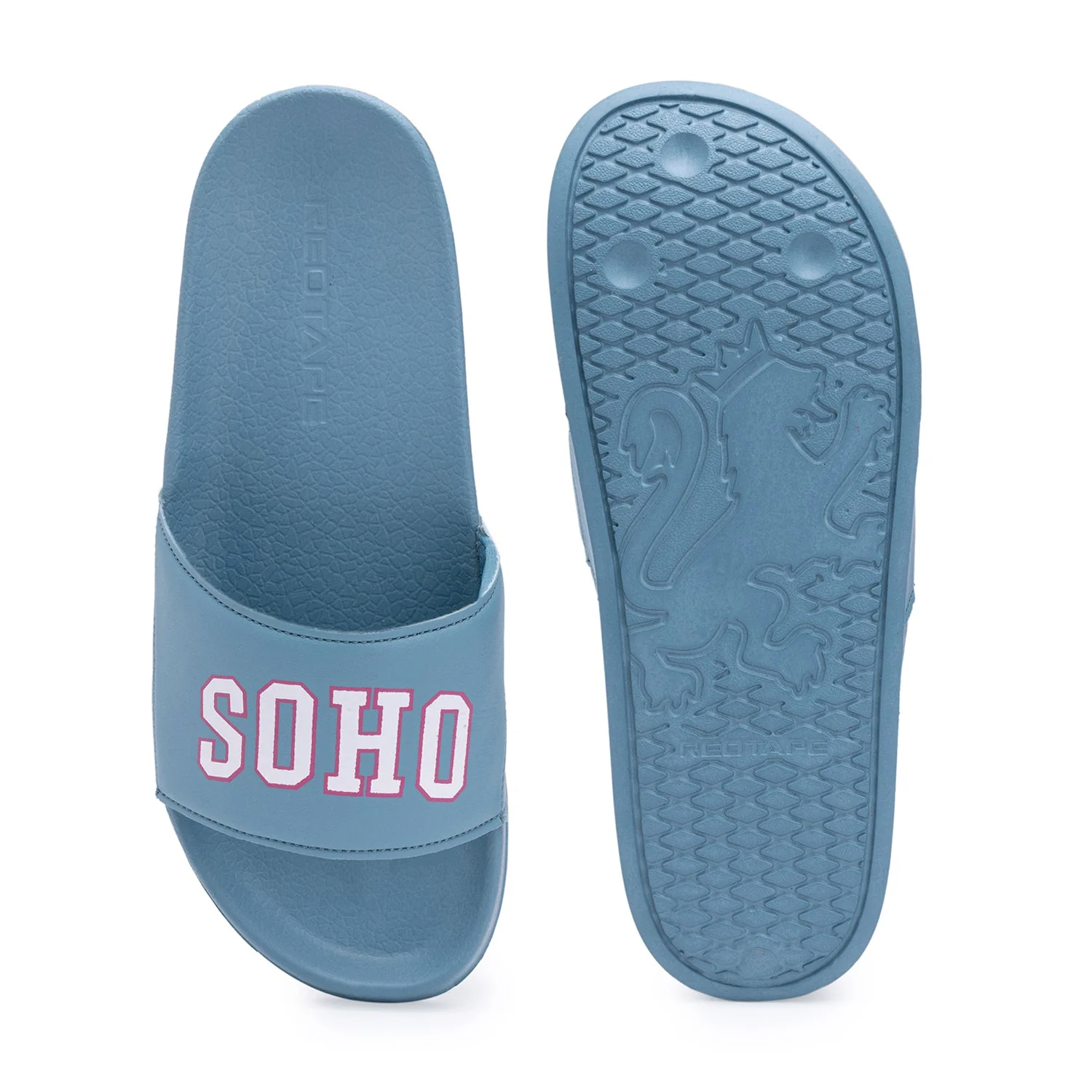 Womens Sliders in Sapphire Blue | Casual Pool Sliders - Image 5