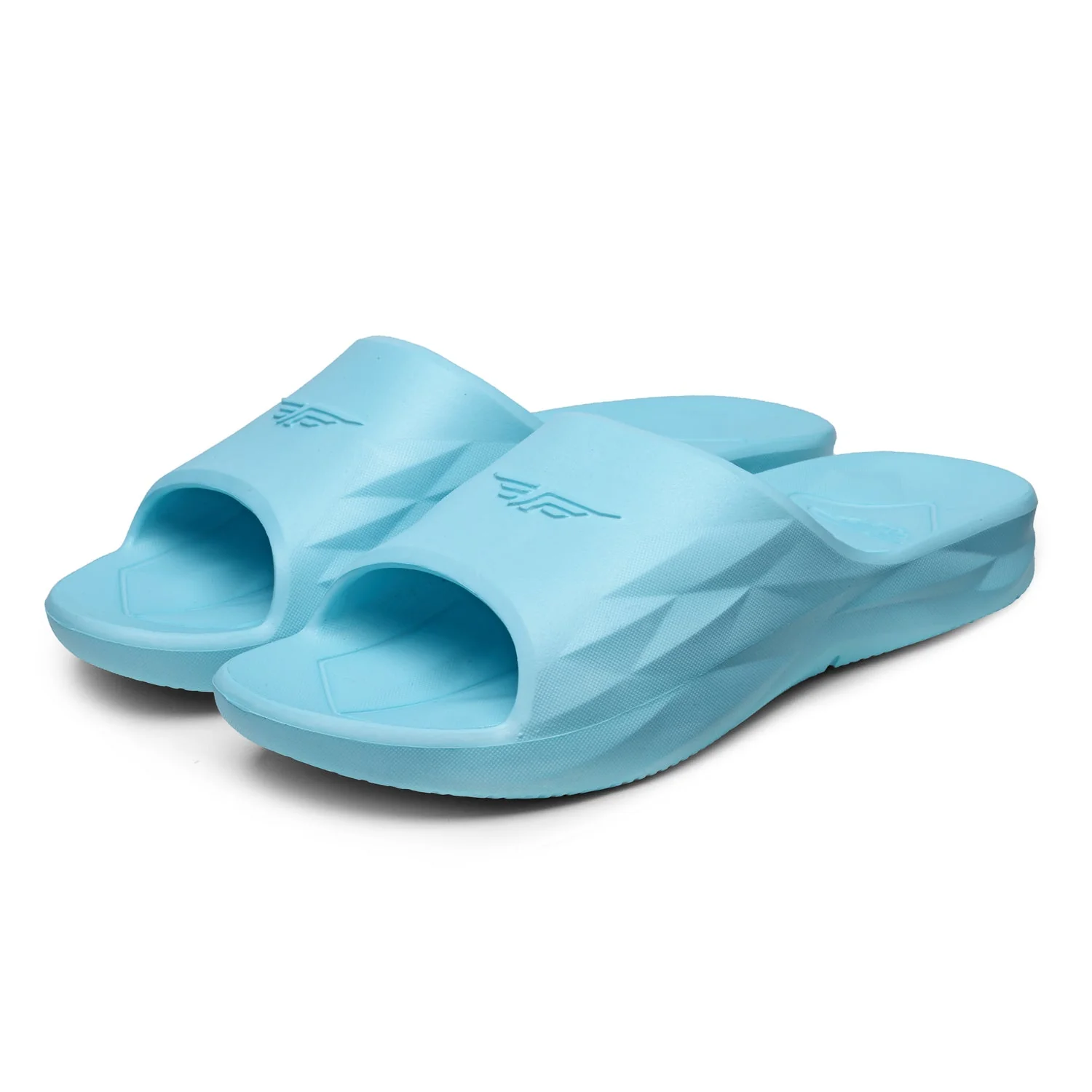 Womens Sliders in Sky Blue | Casual Pool Sliders - Image 4