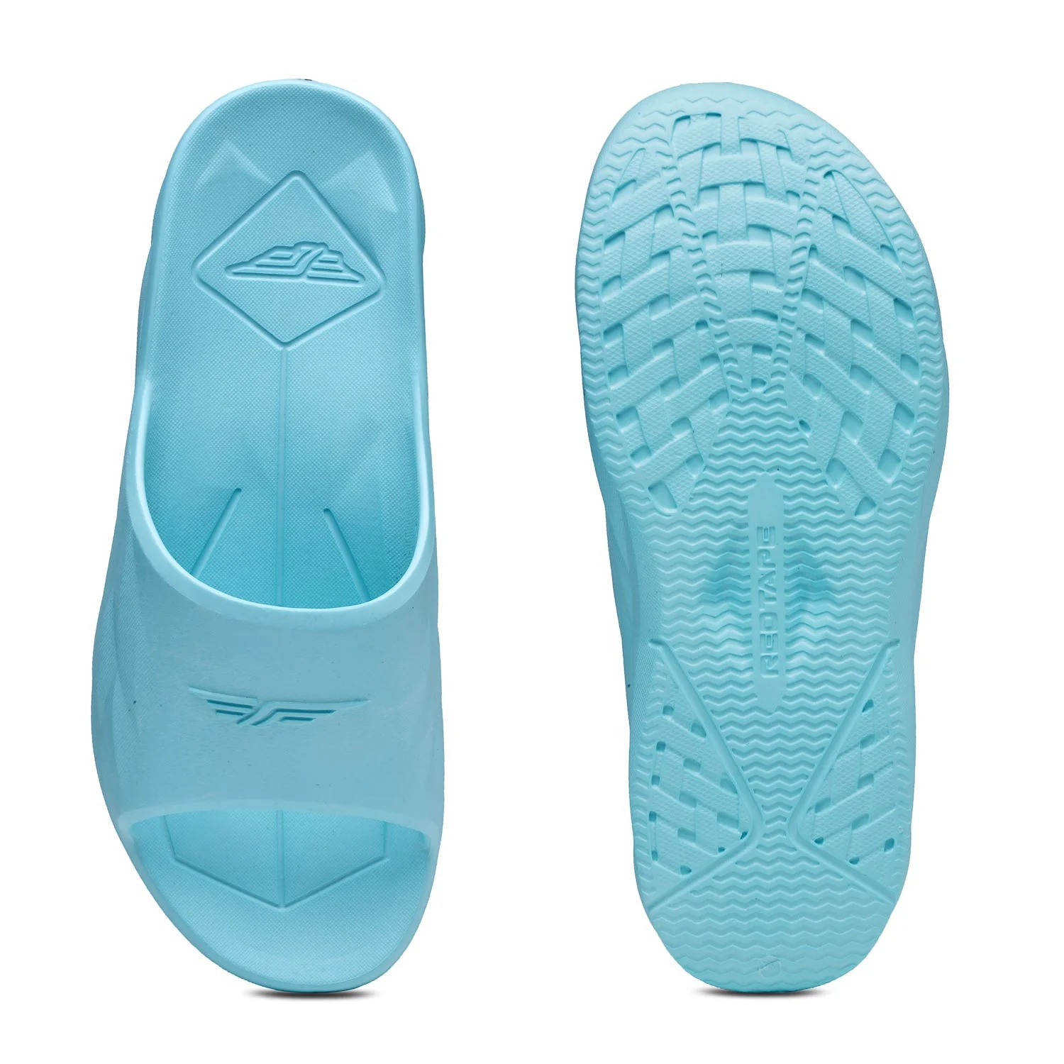 Womens Sliders in Sky Blue | Casual Pool Sliders - Image 5