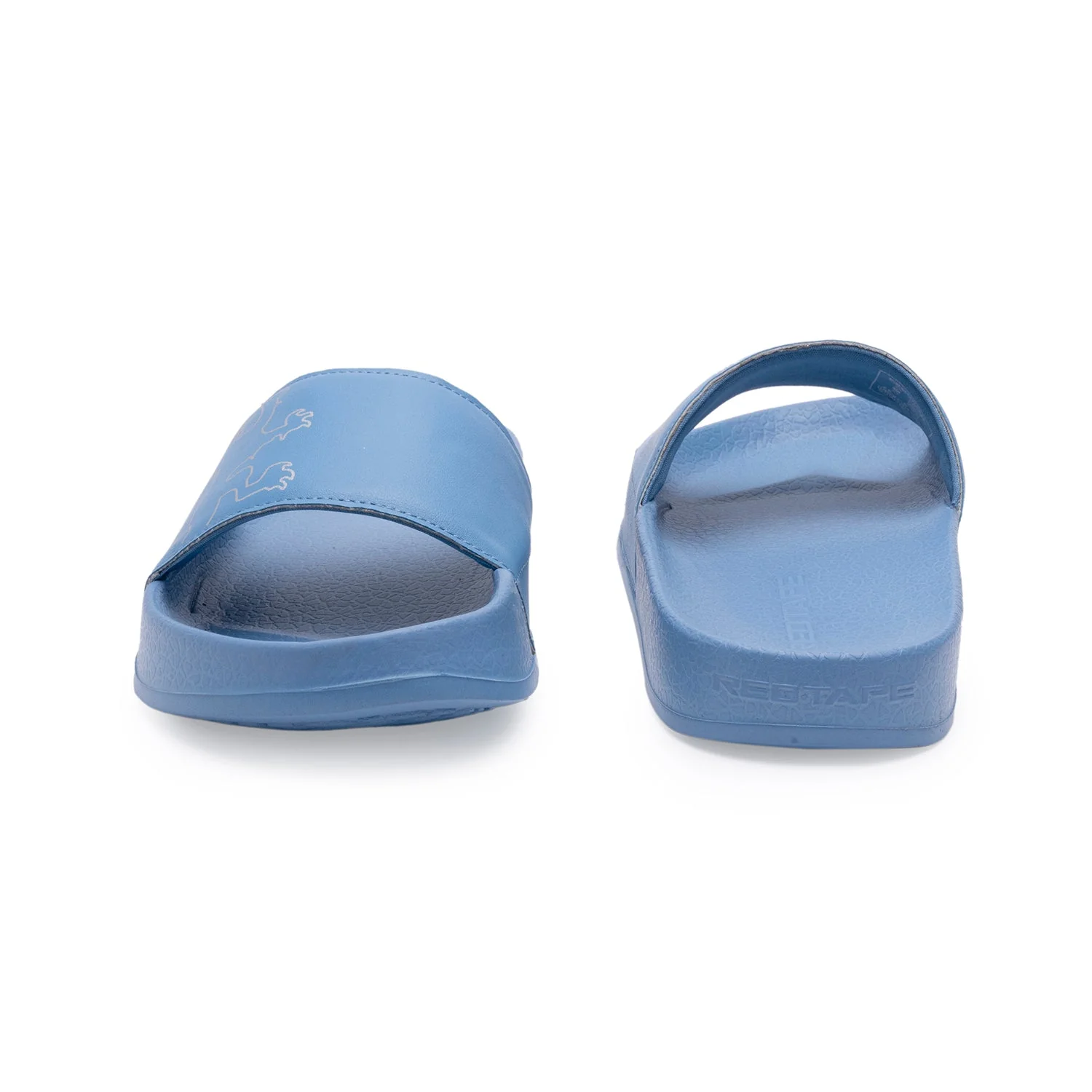 Womens Sliders in Slate Blue | Casual Pool Sliders - Image 4