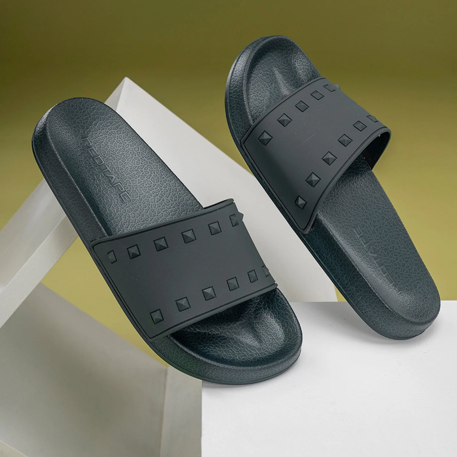 Womens Sliders in Teal | Casual Pool Sliders - Image 6