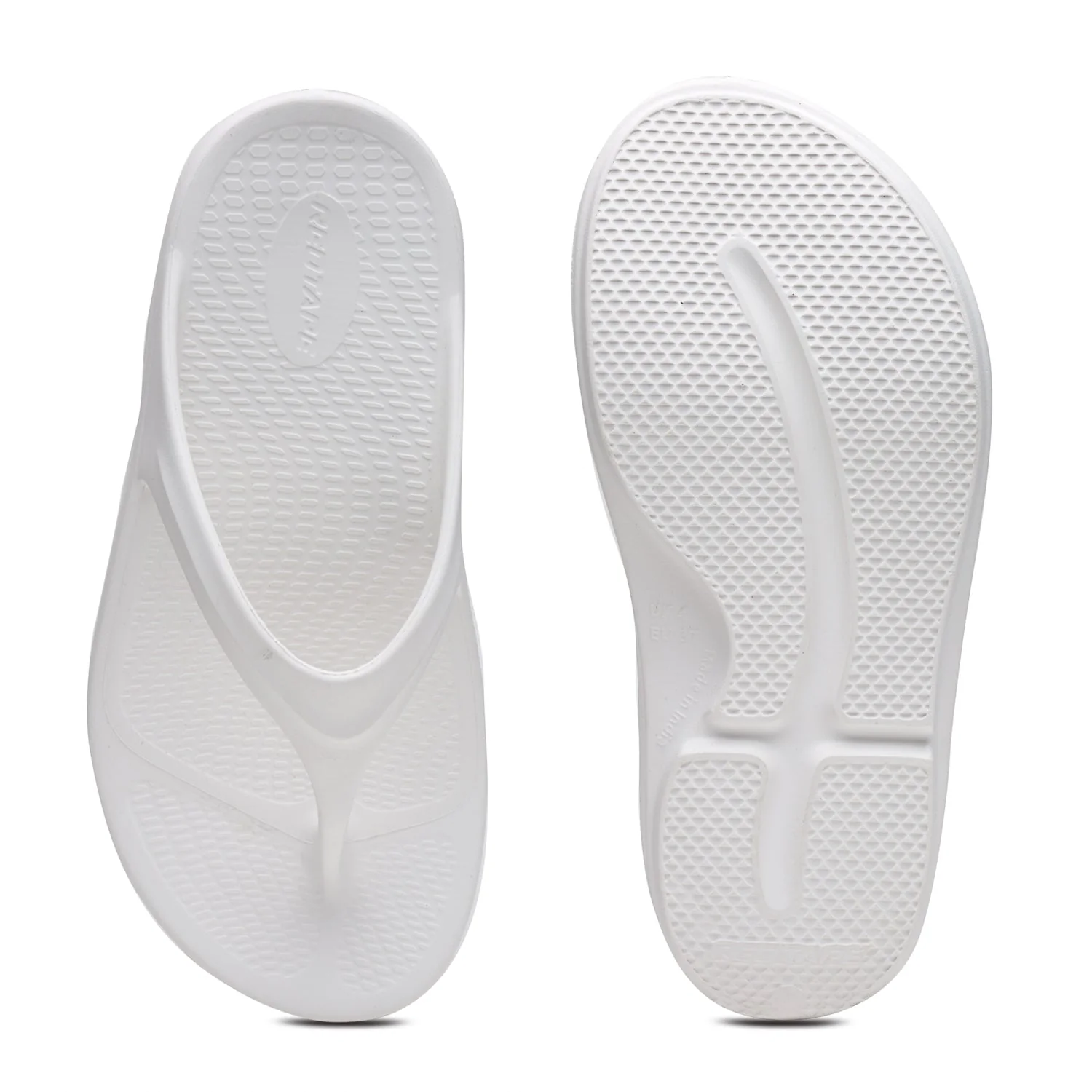 Womens Sliders in White | Casual Pool Sliders - Image 5
