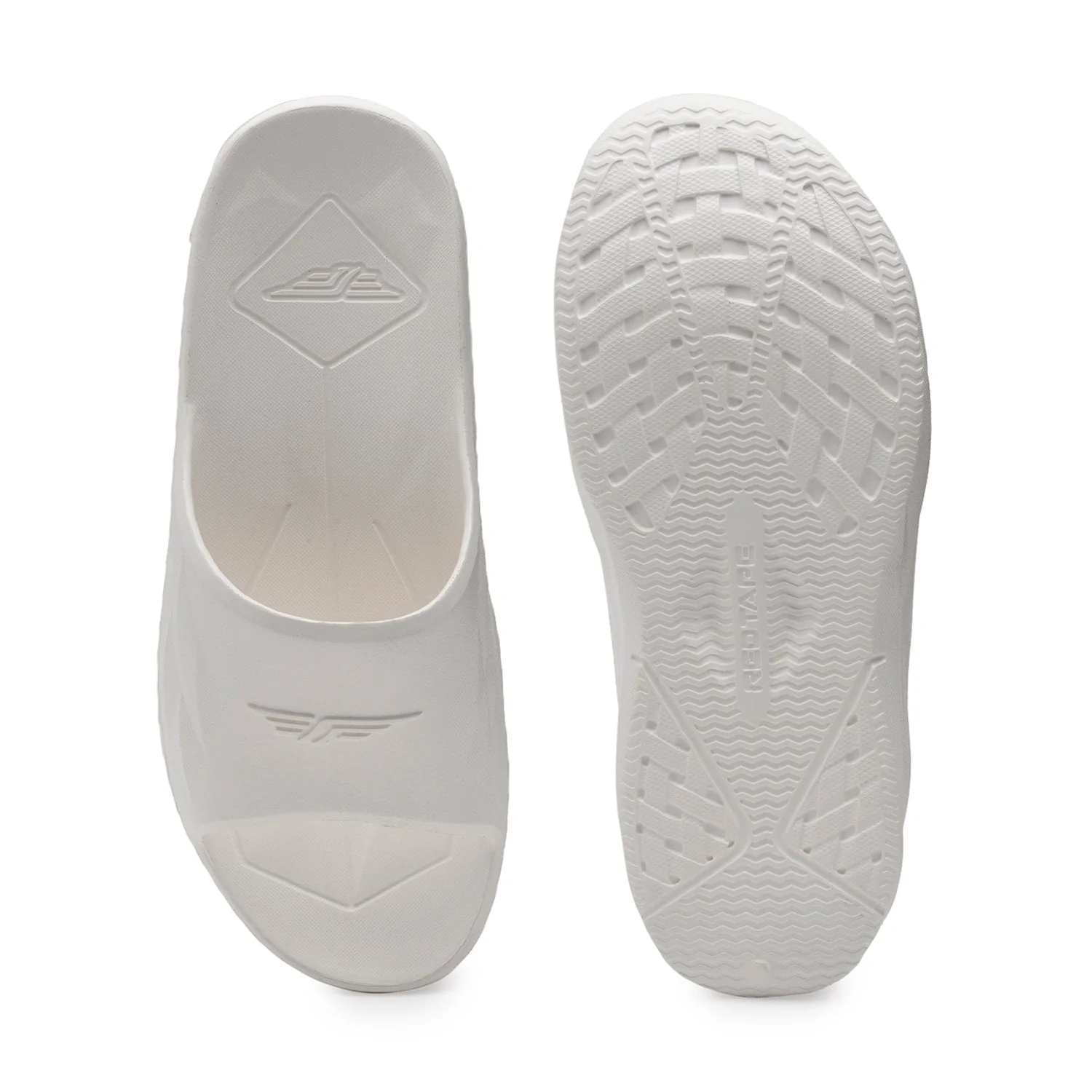 Womens Sliders in White | Casual Pool Sliders - Image 5