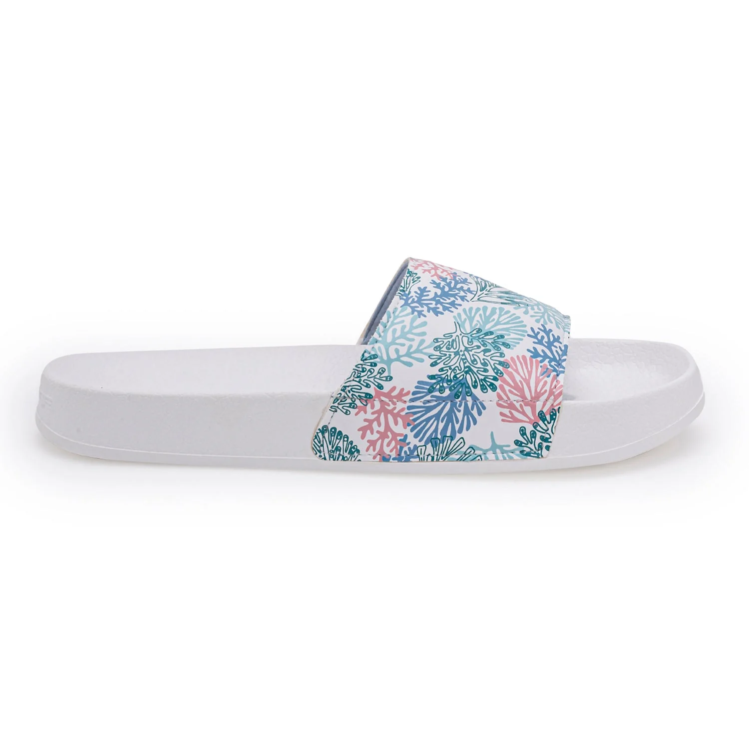Womens Sliders in White | Casual Pool Sliders - Image 2