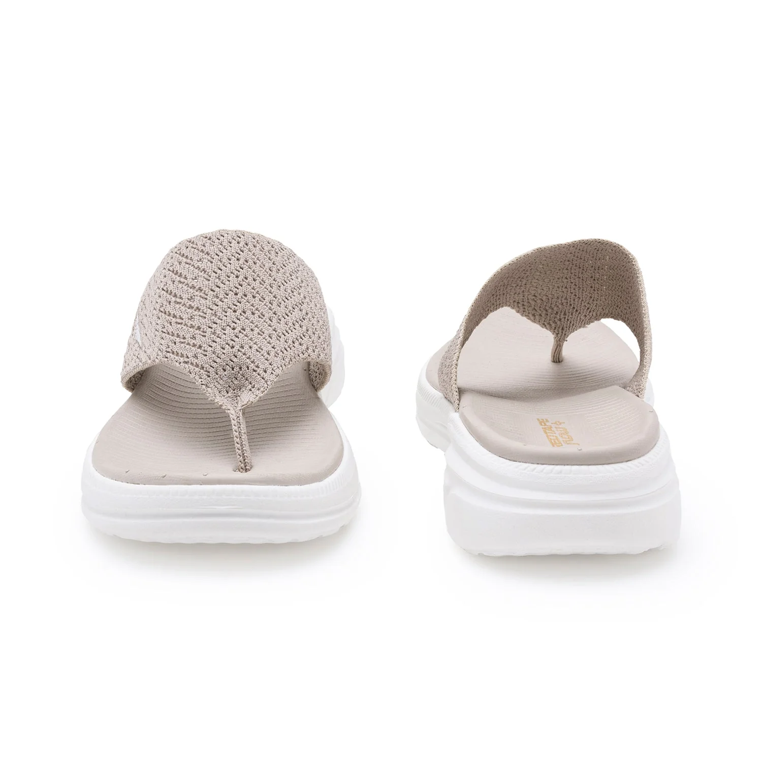 Womens Sports Sandals in Beige | Casual Thong Strap Sandals - Image 4