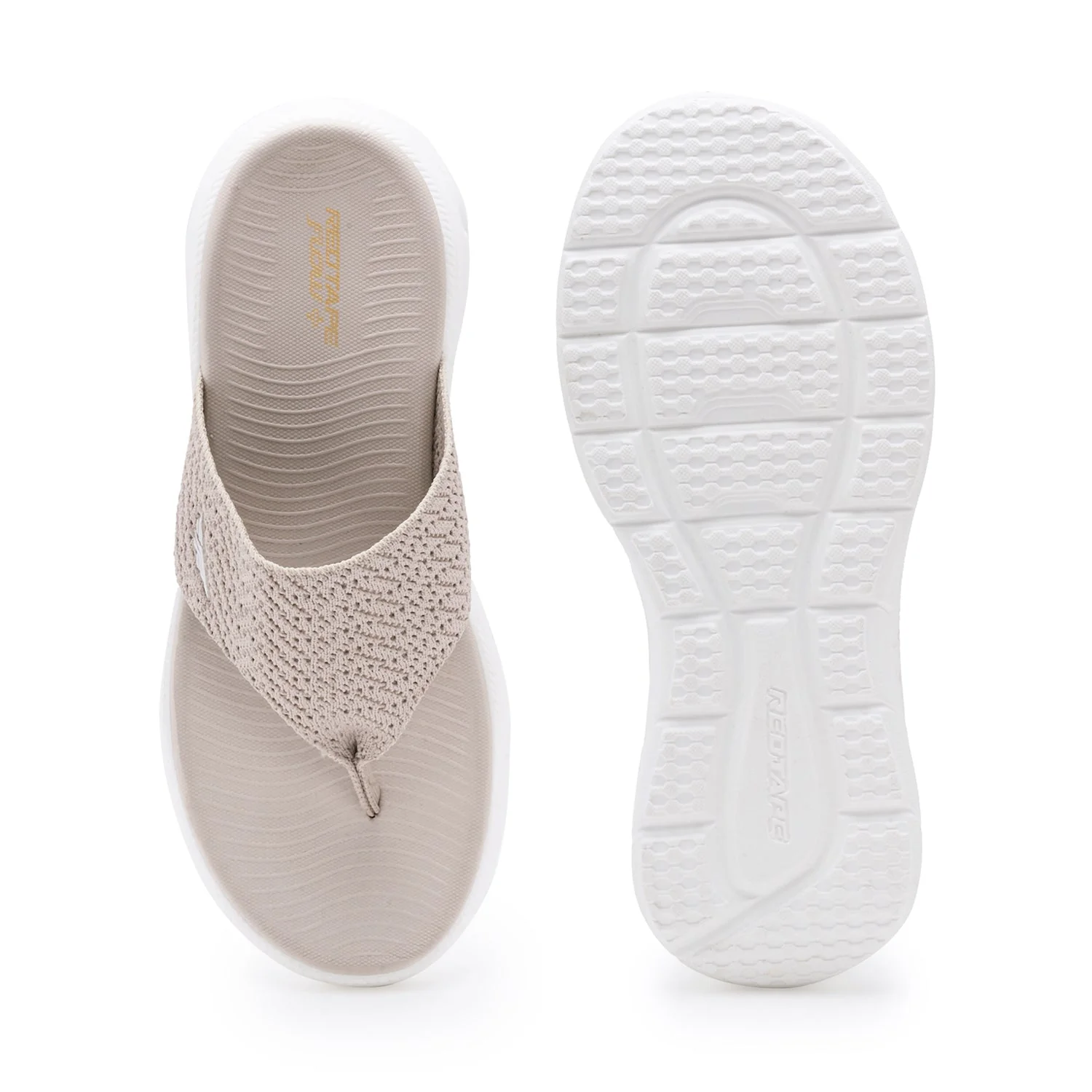 Womens Sports Sandals in Beige | Casual Thong Strap Sandals - Image 5