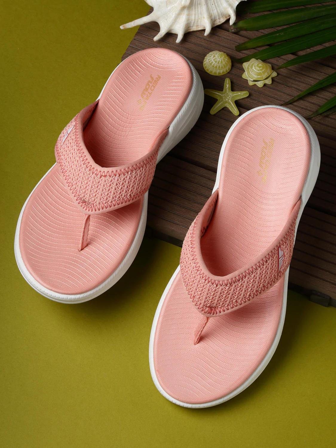 Womens-Sports-Sandals-in-Berry-|-Casual-Thong-Strap-Sandals - Image 6