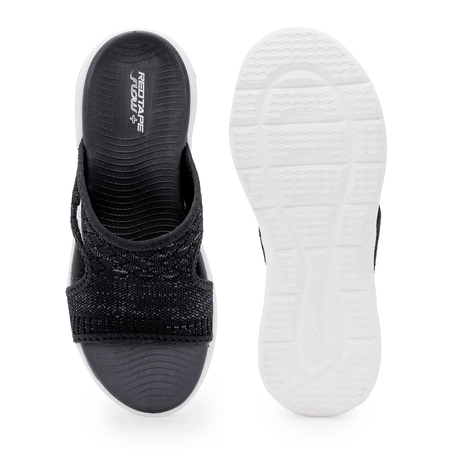 Womens-Sports-Sandals-in-Black-|-Casual-Wide-Strap-Sandals - Image 5