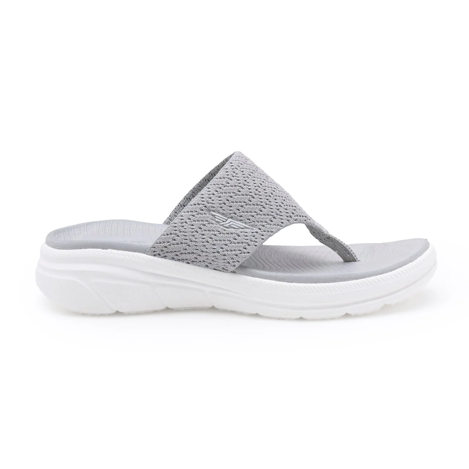 Womens Sports Sandals in Light Grey | Casual Thong Strap Sandals - Image 2