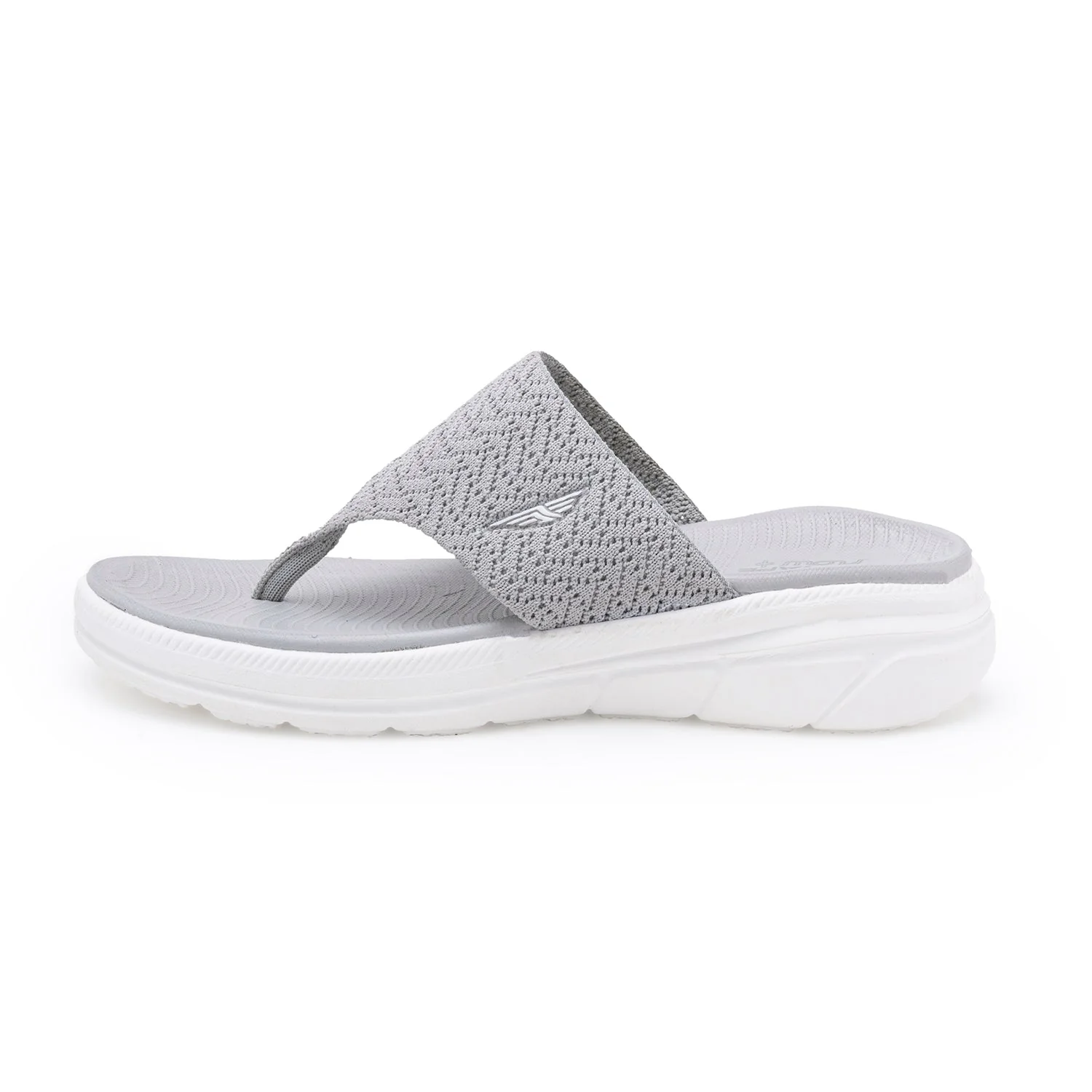 Womens Sports Sandals in Light Grey | Casual Thong Strap Sandals - Image 3