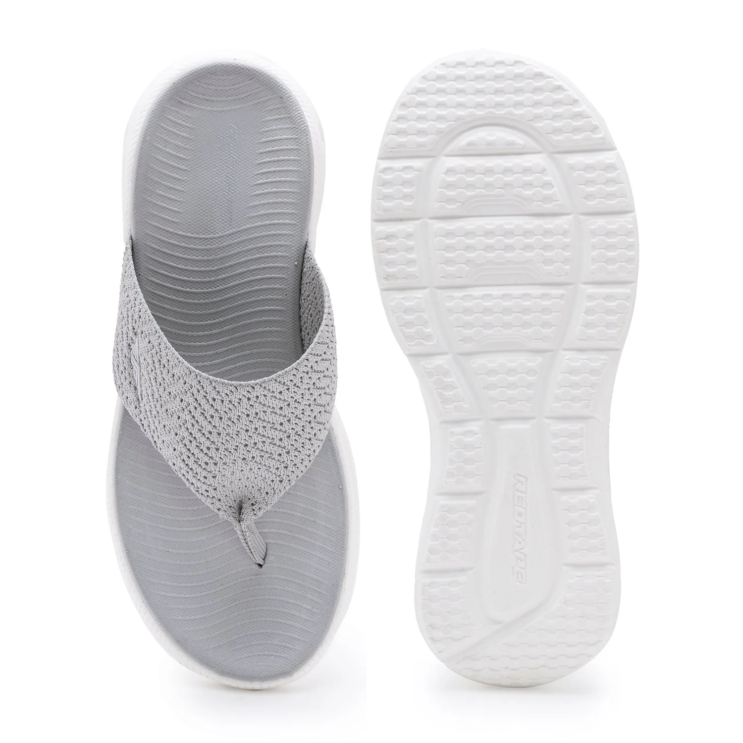 Womens Sports Sandals in Light Grey | Casual Thong Strap Sandals - Image 5