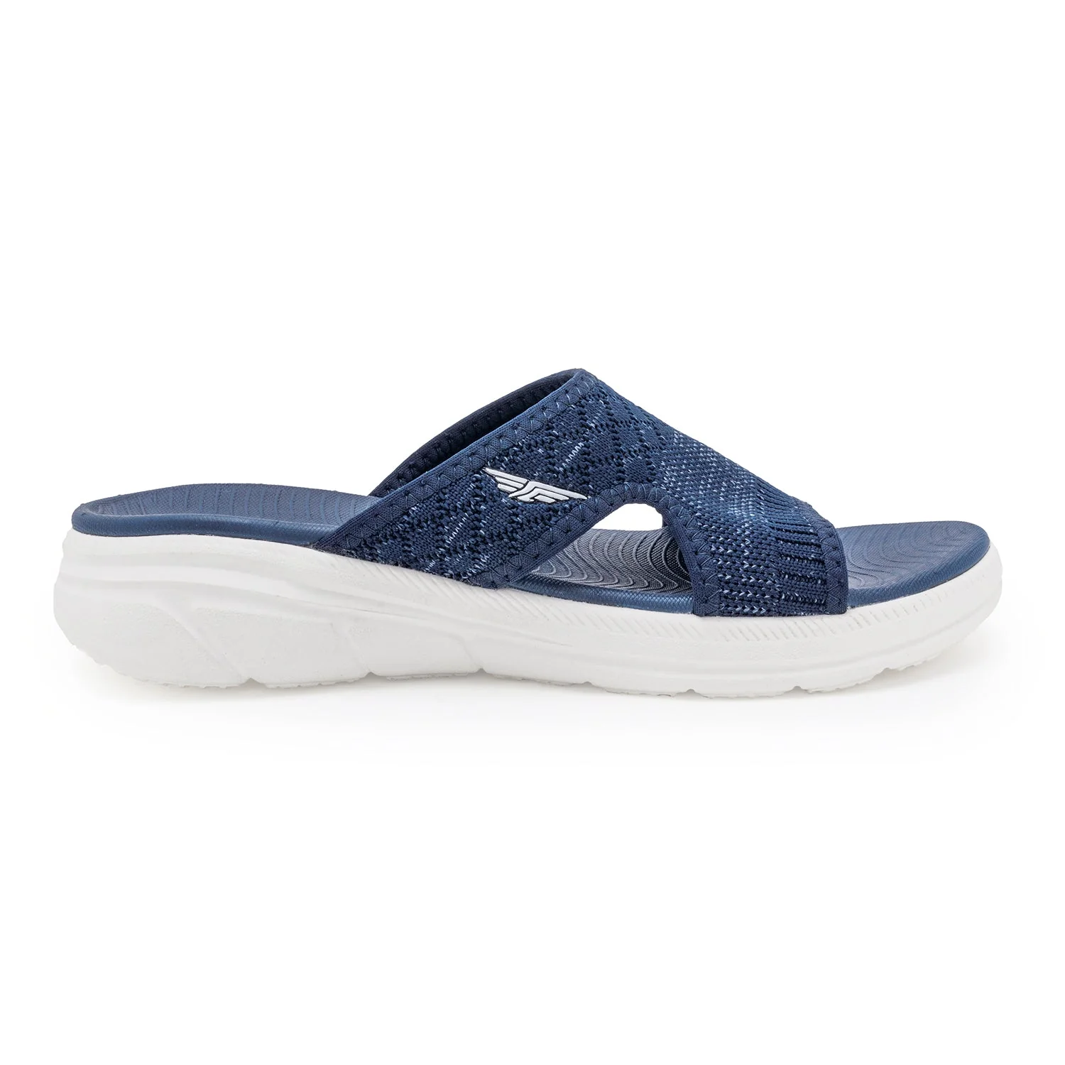 Womens-Sports-Sandals-in-Navy-|-Casual-Wide-Strap-Sandals - Image 2