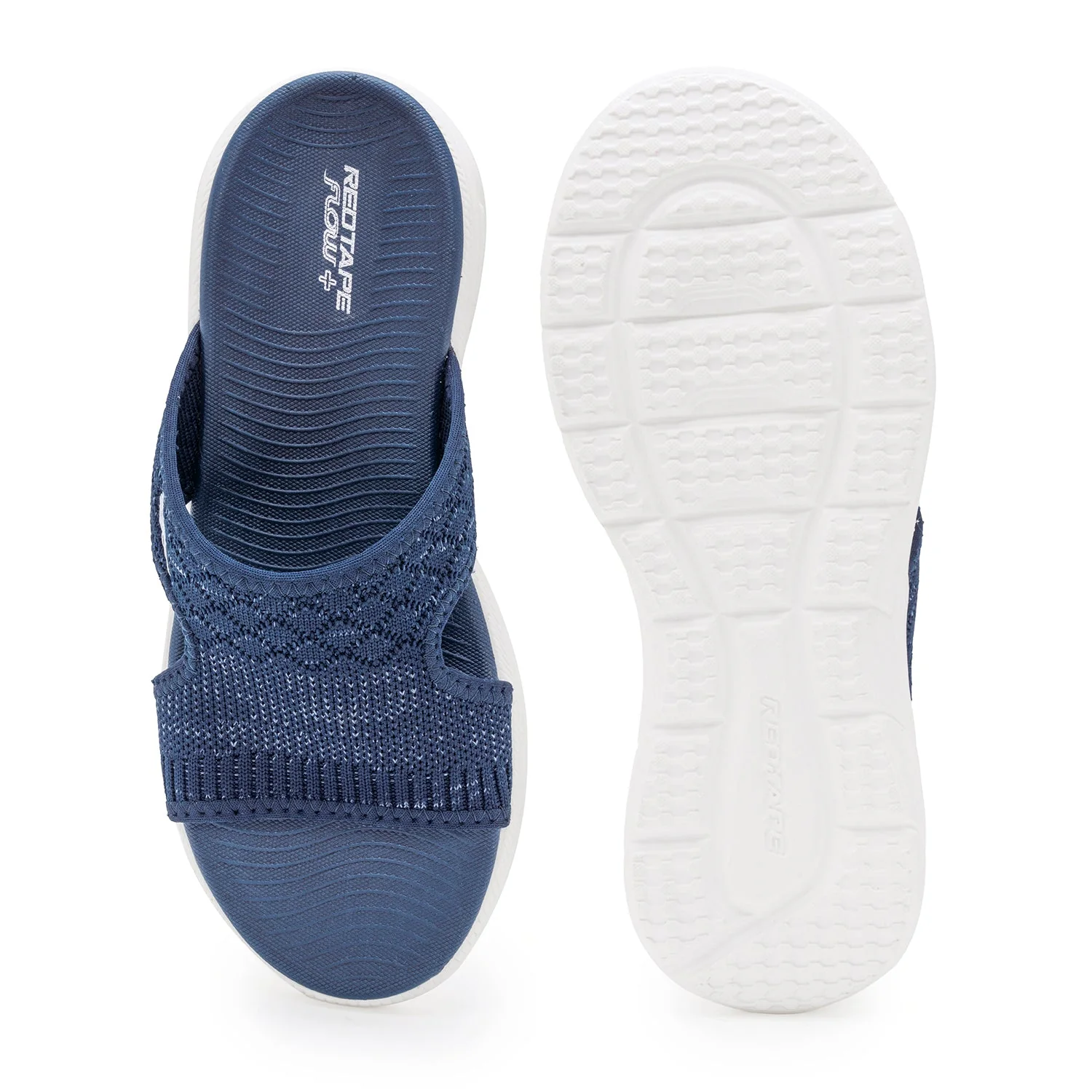 Womens-Sports-Sandals-in-Navy-|-Casual-Wide-Strap-Sandals - Image 5