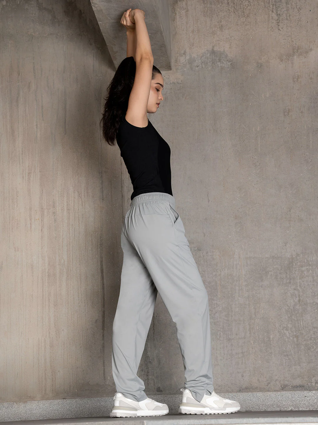 Womens Solid Active Pant - Image 8