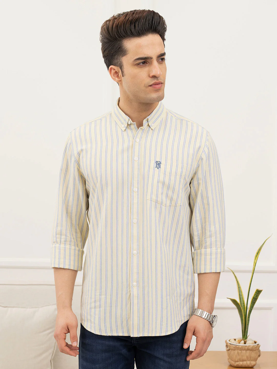 Yellow Shirt Mens - Image 2