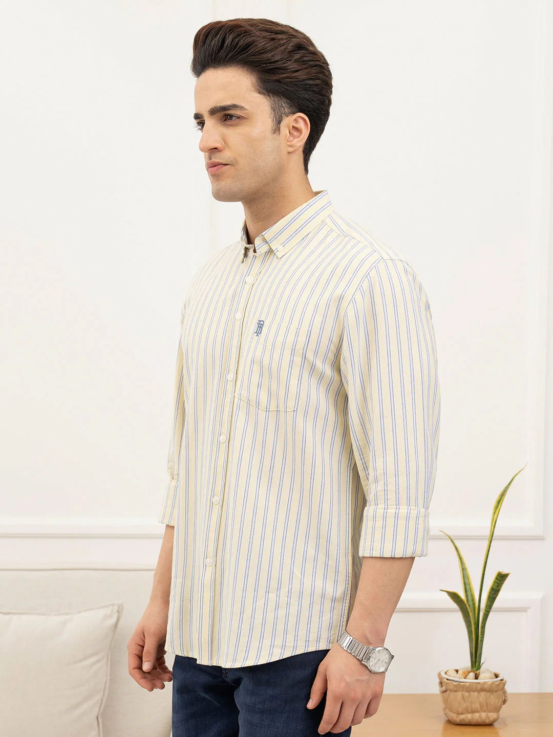 Yellow Shirt Mens - Image 3