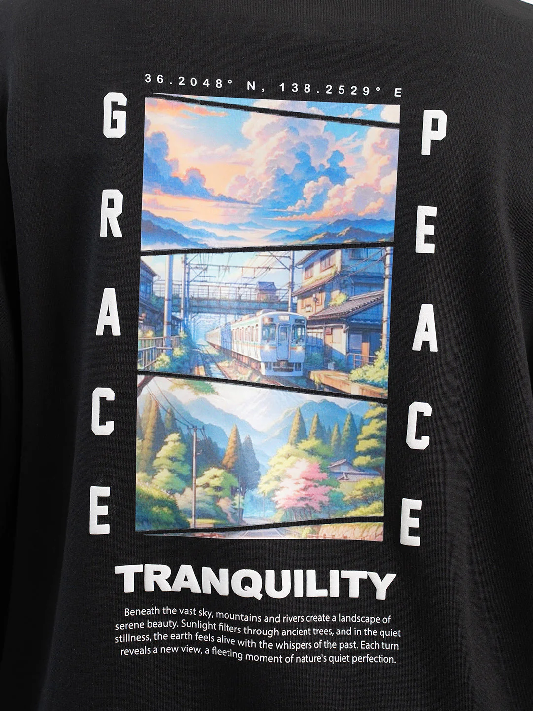 Black Sweatshirt for Women - Image 7