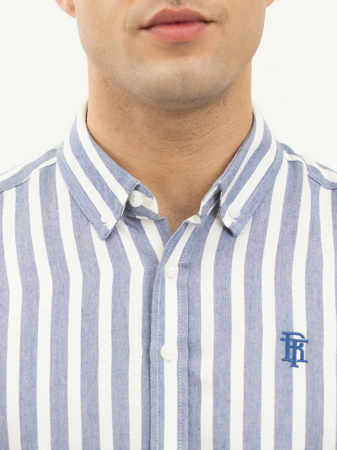 Denim Blue Shirt for Men - Image 5