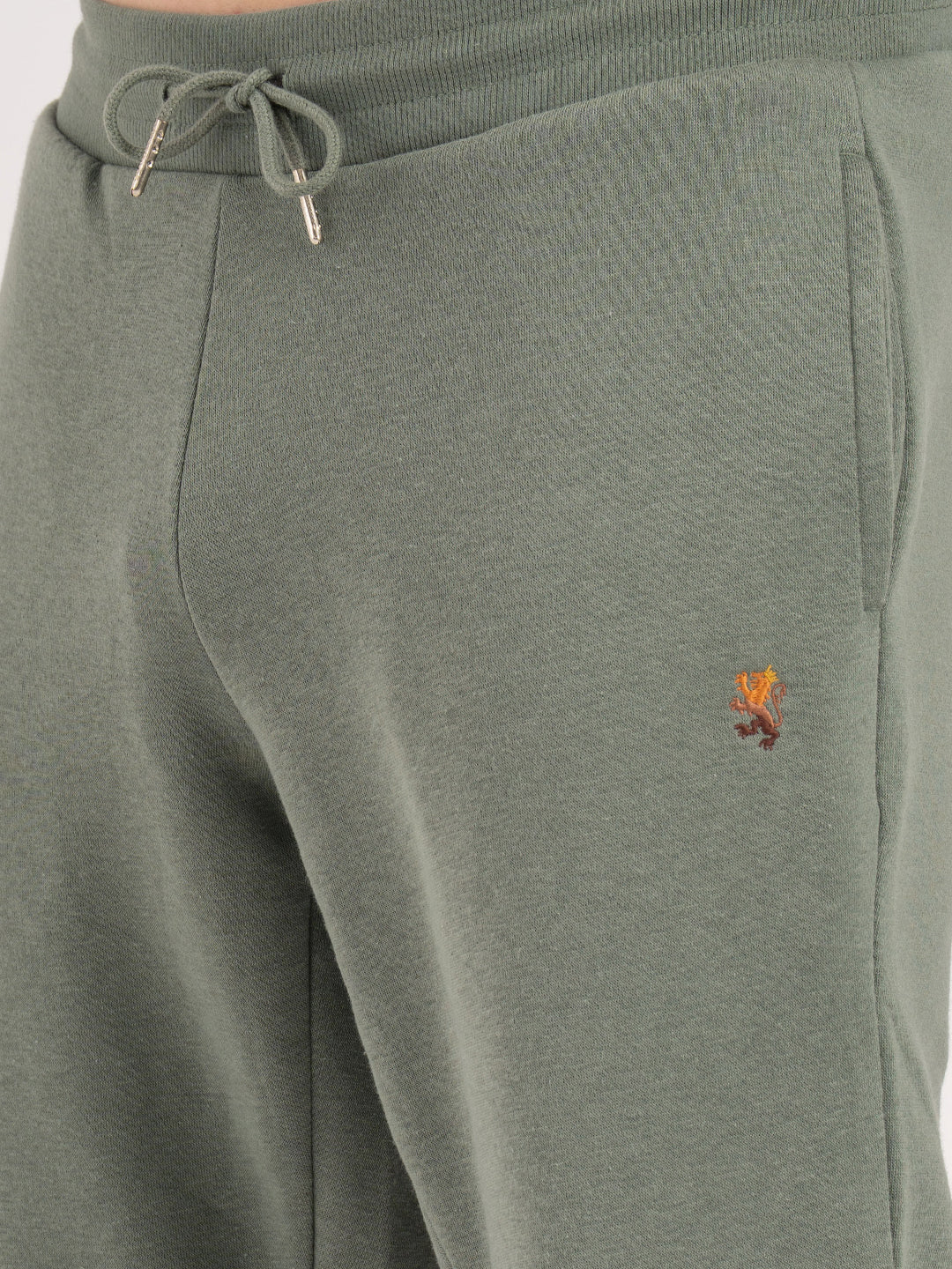 Men's Olive Active Wear Joggers - Image 4