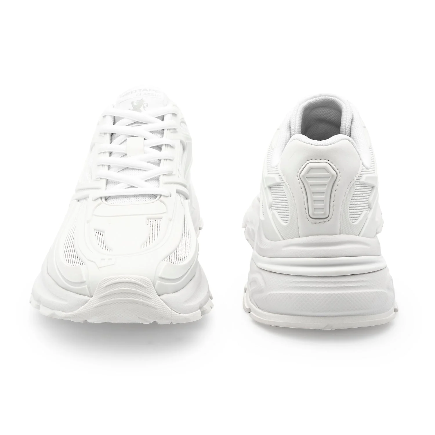 Menâ€™s Casual Shoes for Everyday Lifestyle | White Lace-Up - Image 4