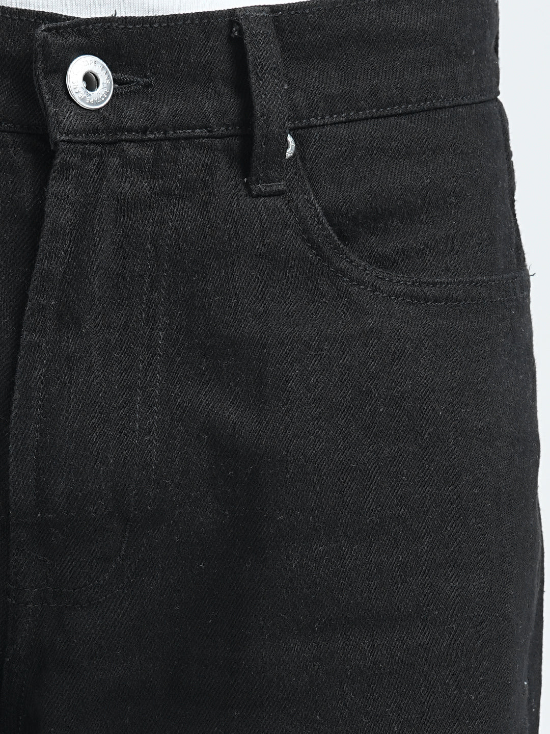 Straight Fit Black Jeans for Men | Classic Everyday Essential - Image 5