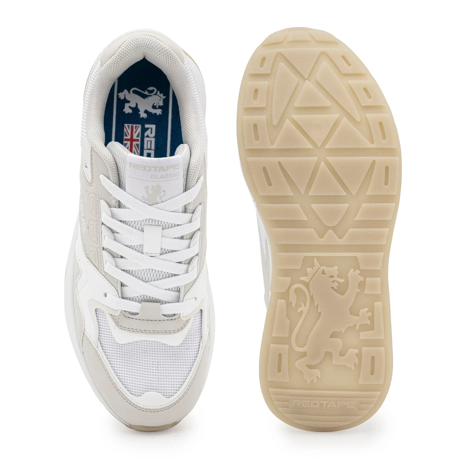 White Casual Shoes for Men - Image 5