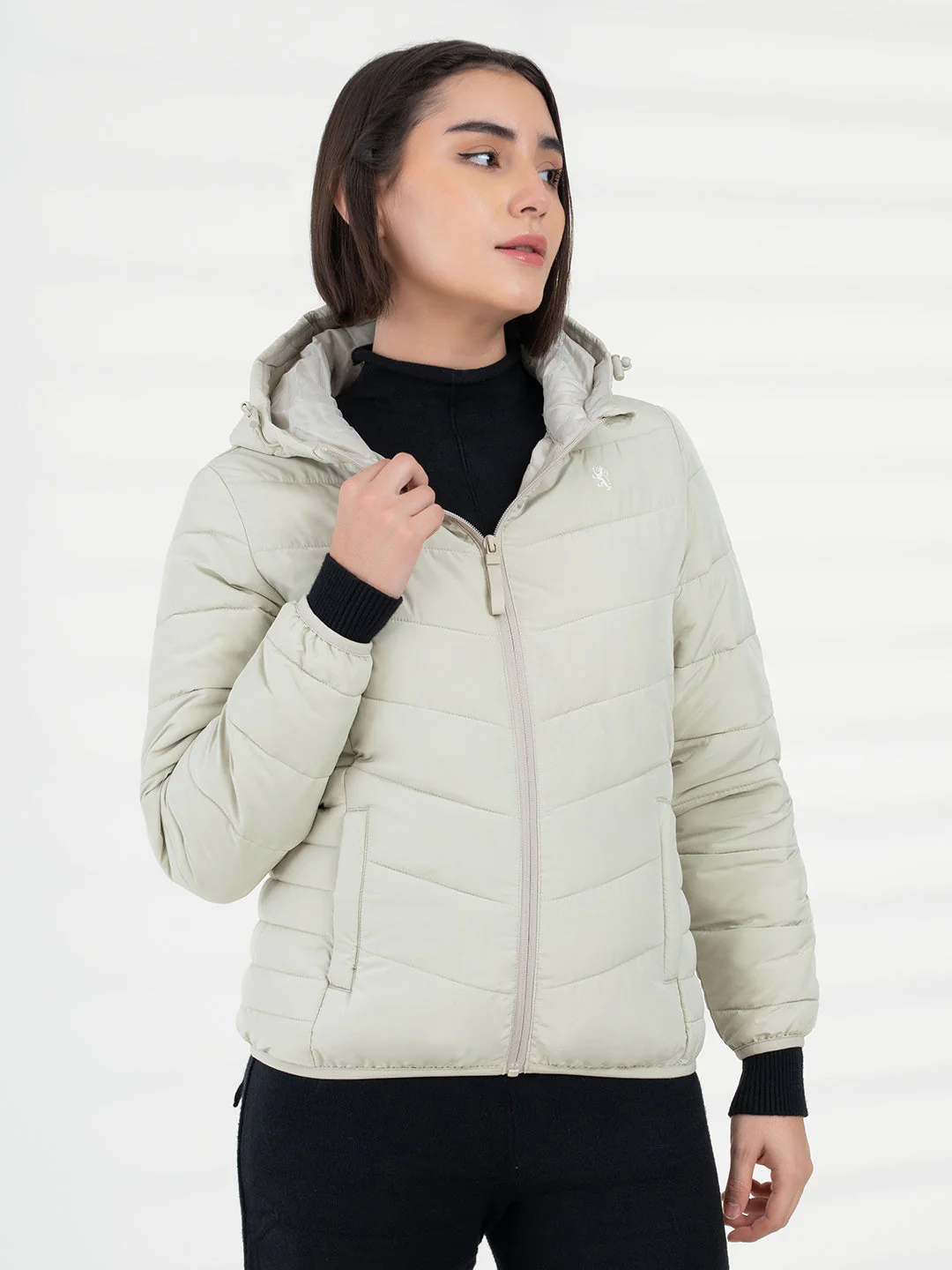 Women Pastel Green Heatseal Jacket | Everyday Functional Wear - Image 6