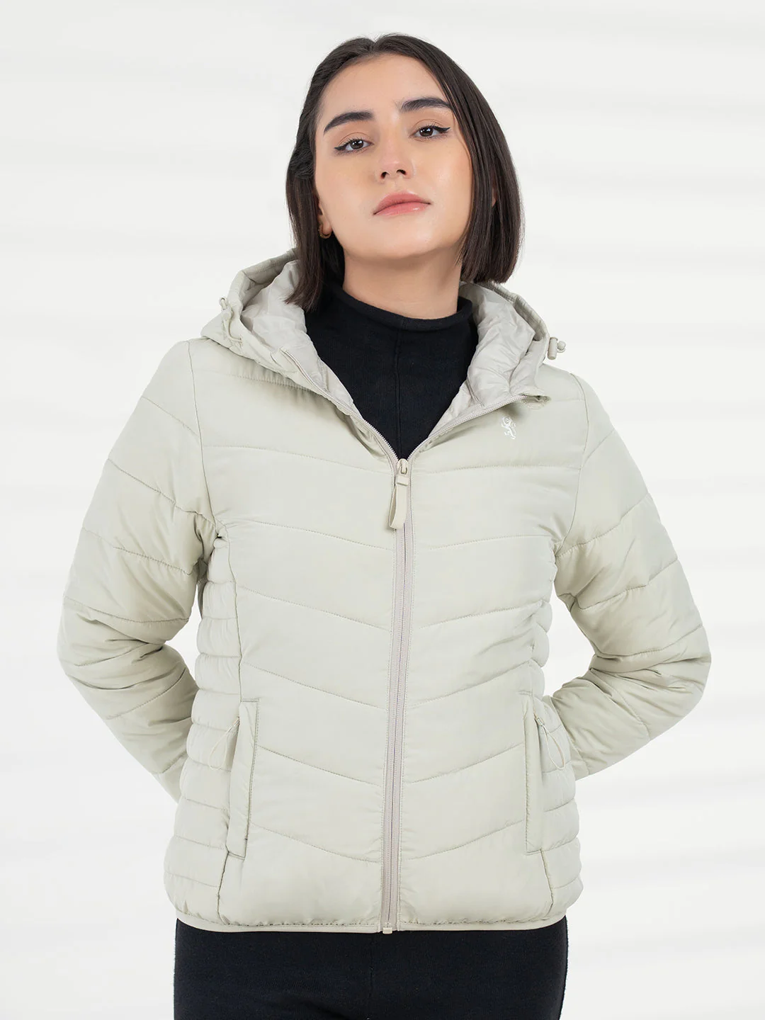 Women Pastel Green Heatseal Jacket | Everyday Functional Wear - Image 7