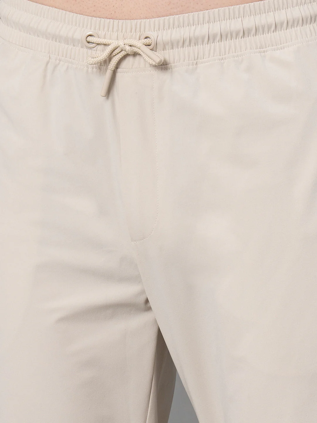 Off White Activewear Trackpants For Men - Image 4