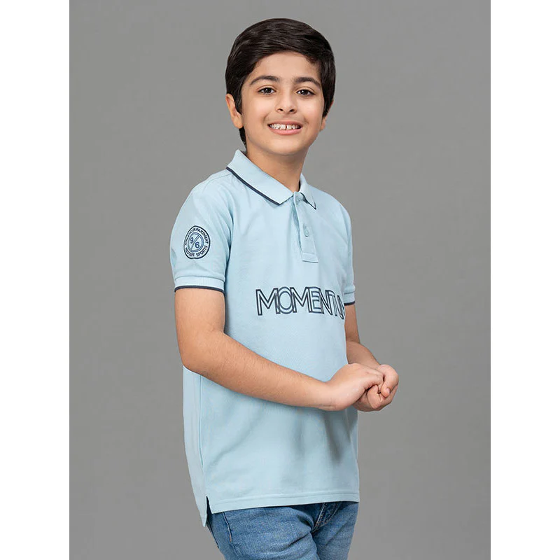 Air Force Blue T-Shirt for Boys - Image 2
