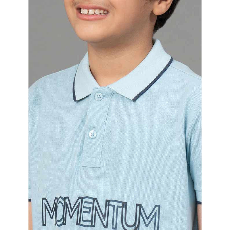 Air Force Blue T-Shirt for Boys - Image 4