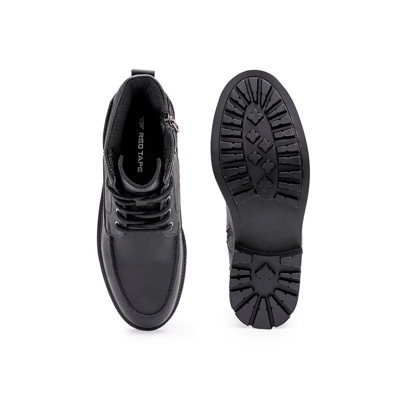 Ankle Length Boots for Men | Soft Cushioned Insole, Slip-ResisTance, Dynamic Feet Support, Arch Support & Shock Absorption - Image 5