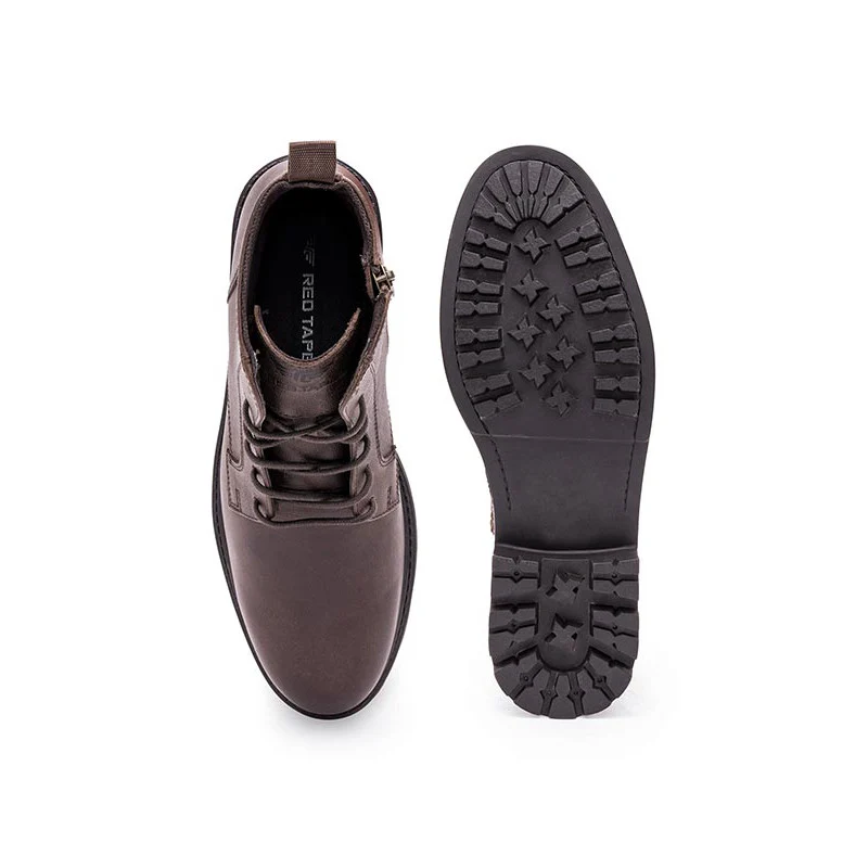 Ankle Length Boots for Men | Soft Cushioned Insole, Slip-ResisTance, Dynamic Feet Support, Arch Support & Shock Absorption - Image 5