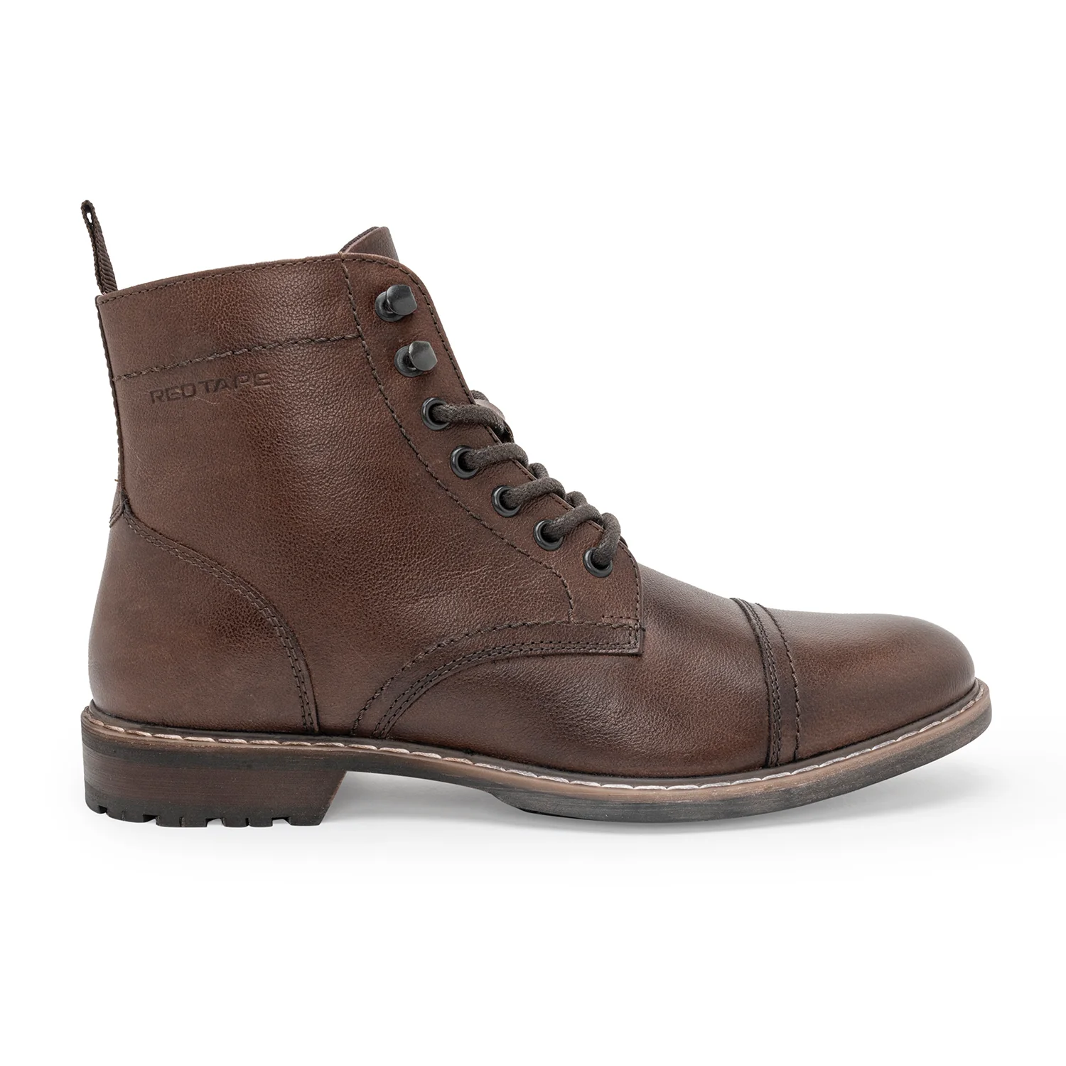 Ankle Length Genuine Leather Boots for Men - Image 3