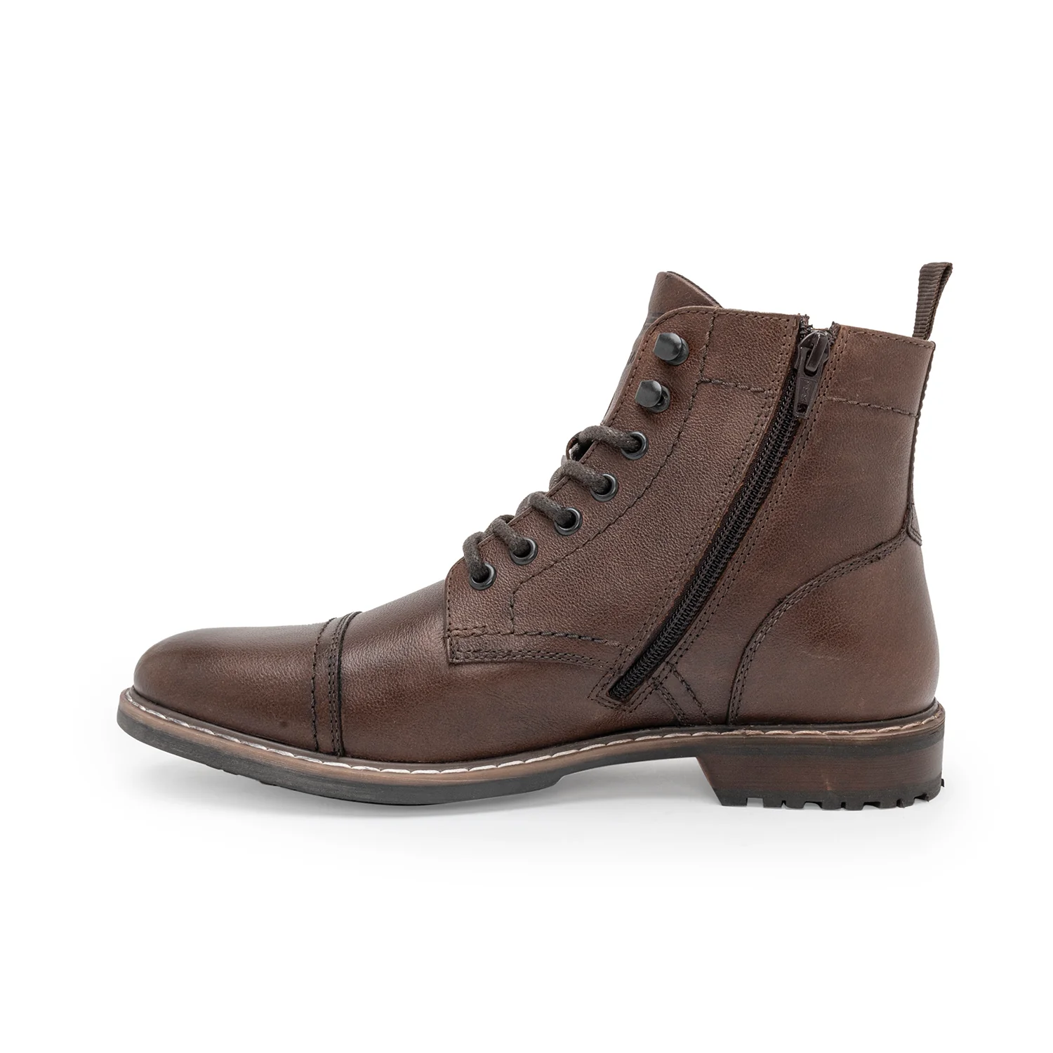 Ankle Length Genuine Leather Boots for Men - Image 4