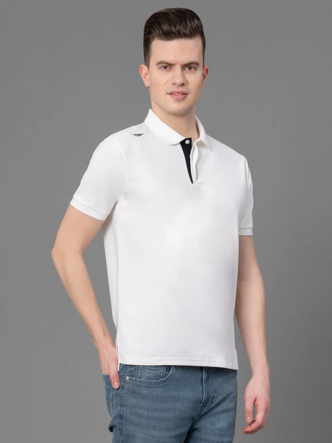 Athleisure Polo T-Shirt for Men - Image 2