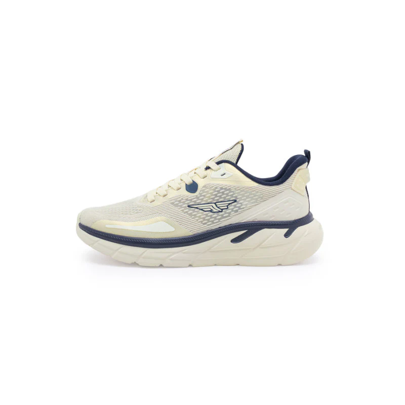 Beige Sports Shoes for Men's- Lace-Up Shoes, Perfect Walking & Running Shoes for Men - Image 4