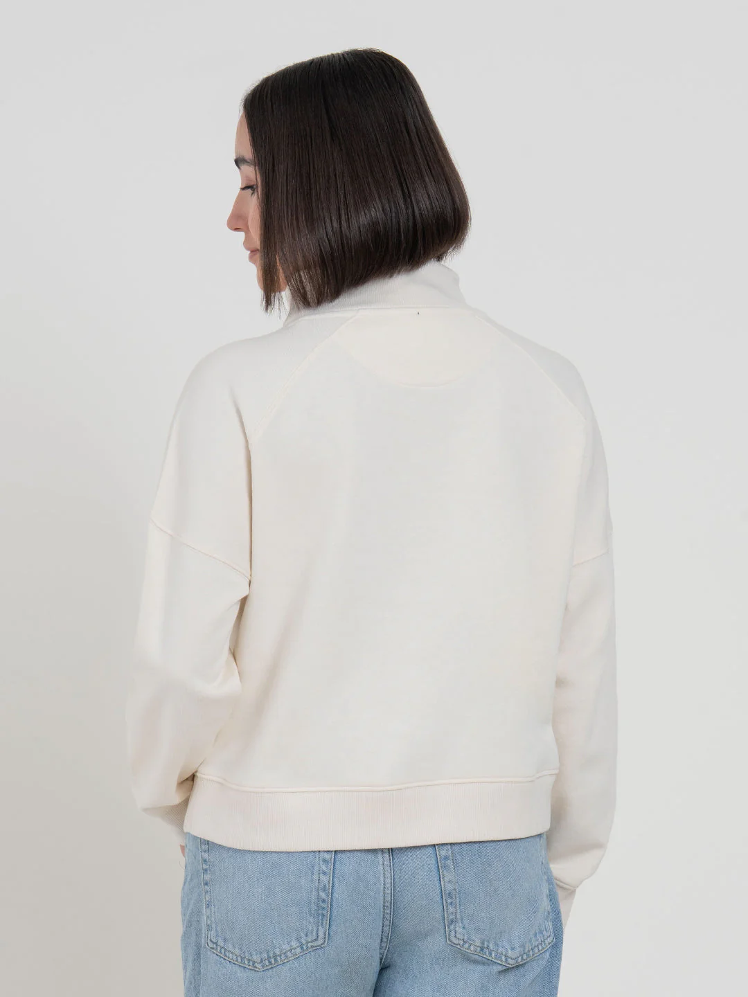 Beige Sweatshirt for Women | For Refined Everyday Look - Image 5