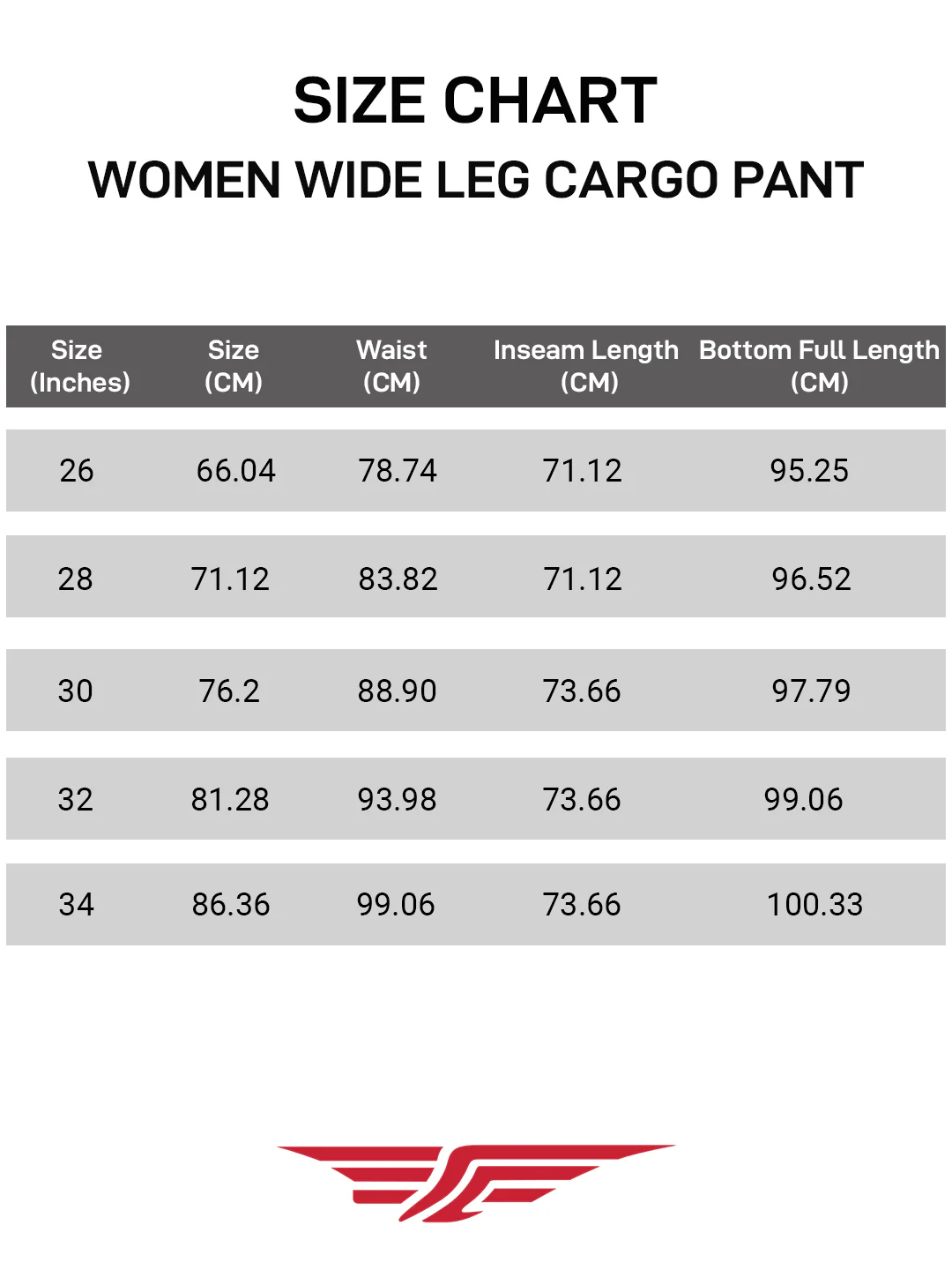 Biege Wide Leg Cargo for Women - Image 6