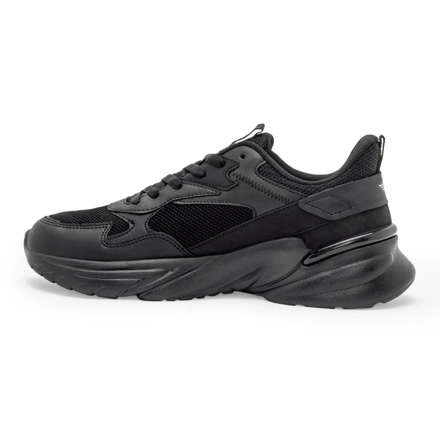 Black Casual Sneakers for Men - Image 4