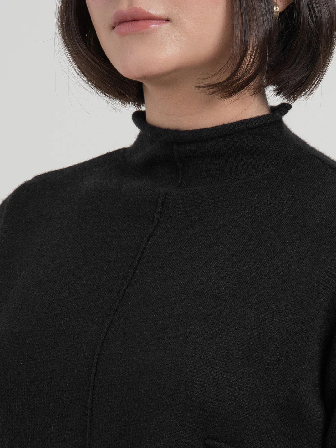 Black Co-Ord Sets Women | Full-Length Winter Knit Set - Image 6