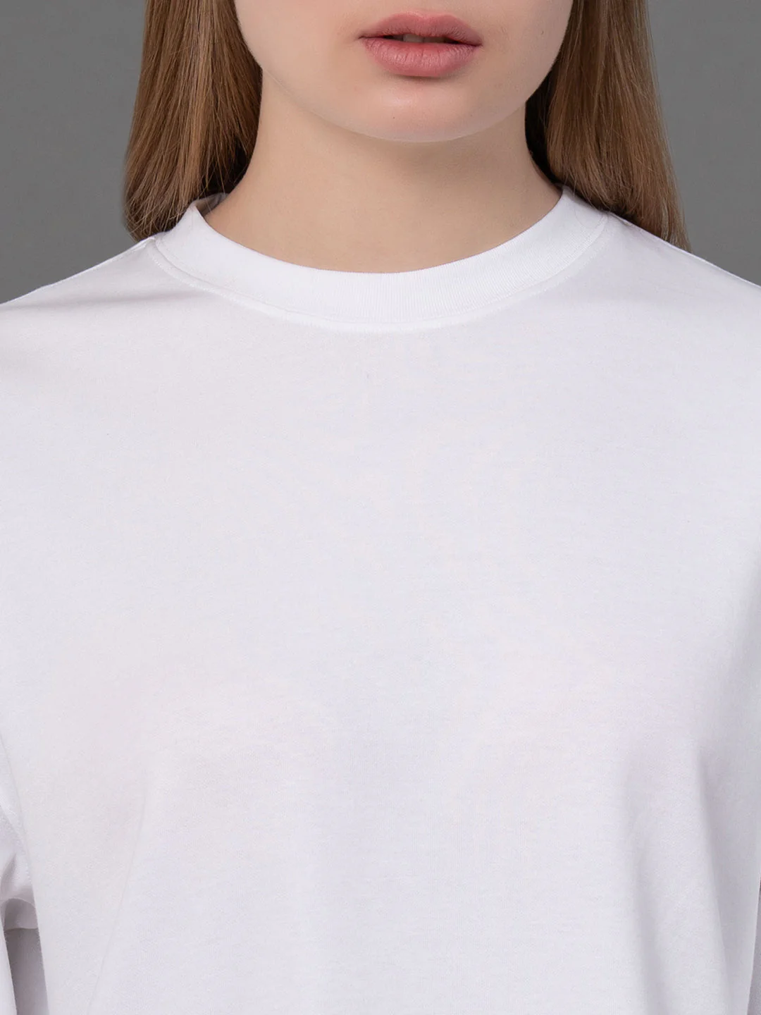 White Oversized T-Shirt for Women - Image 4