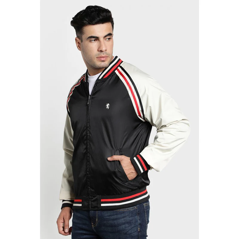 Black Reversible Men's Jacket - Image 2