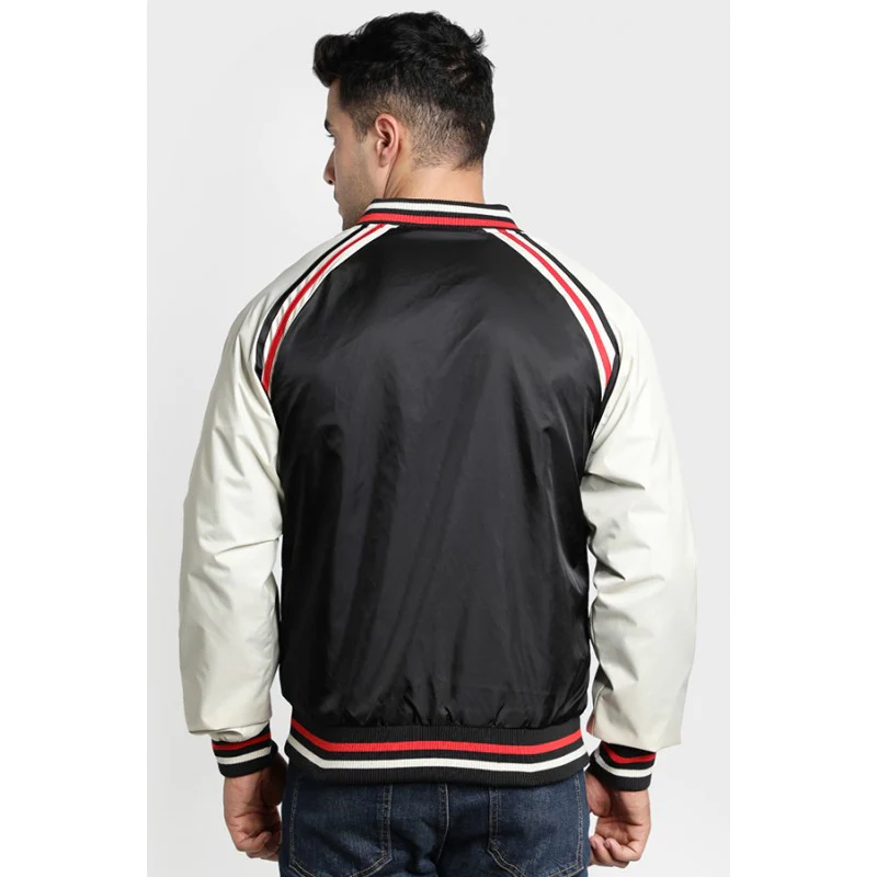 Black Reversible Men's Jacket - Image 4
